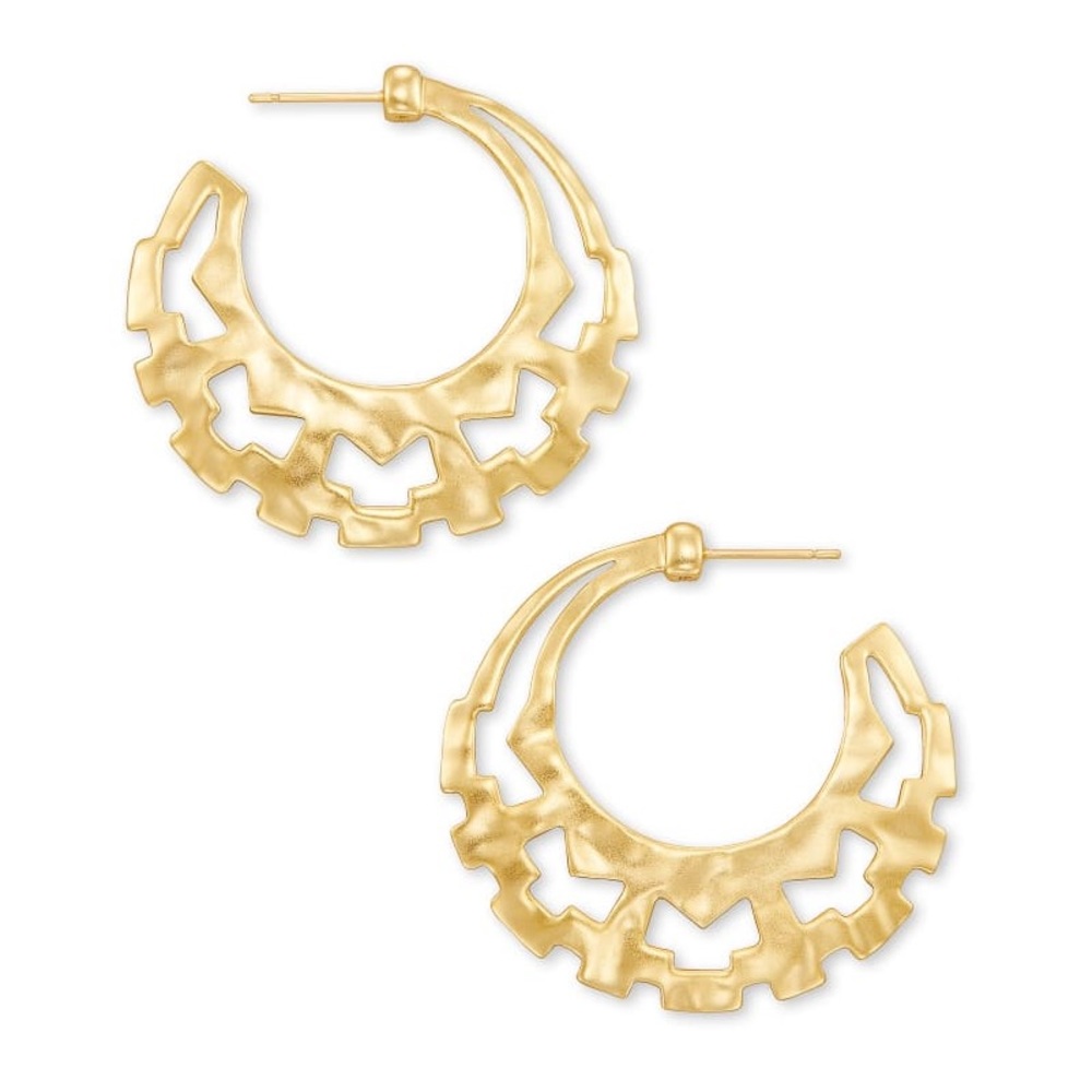 Kendra Scott - Shiva Hoop Earrings - Picture 4 of 4